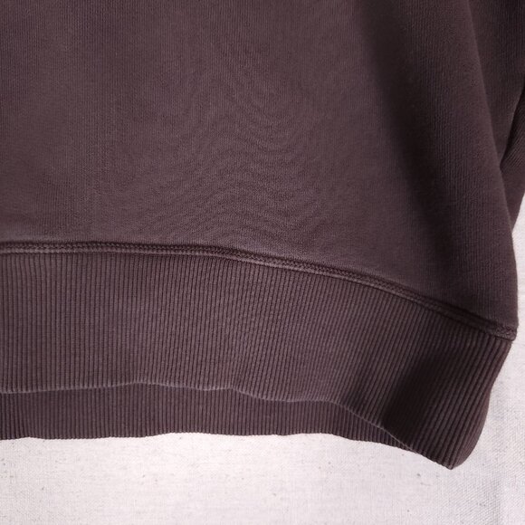 Outdoor Voices Organic Cotton Sweatshirt Brown Mens Size 3XL Fleece Pullover - Picture 7 of 15